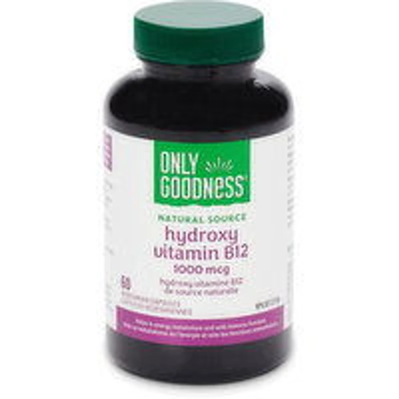 Only Goodness - Hydroxy Vitamin B12 1000 mcg, 60 Each