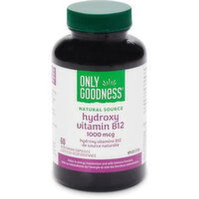 Only Goodness - Hydroxy Vitamin B12 1000 mcg, 60 Each
