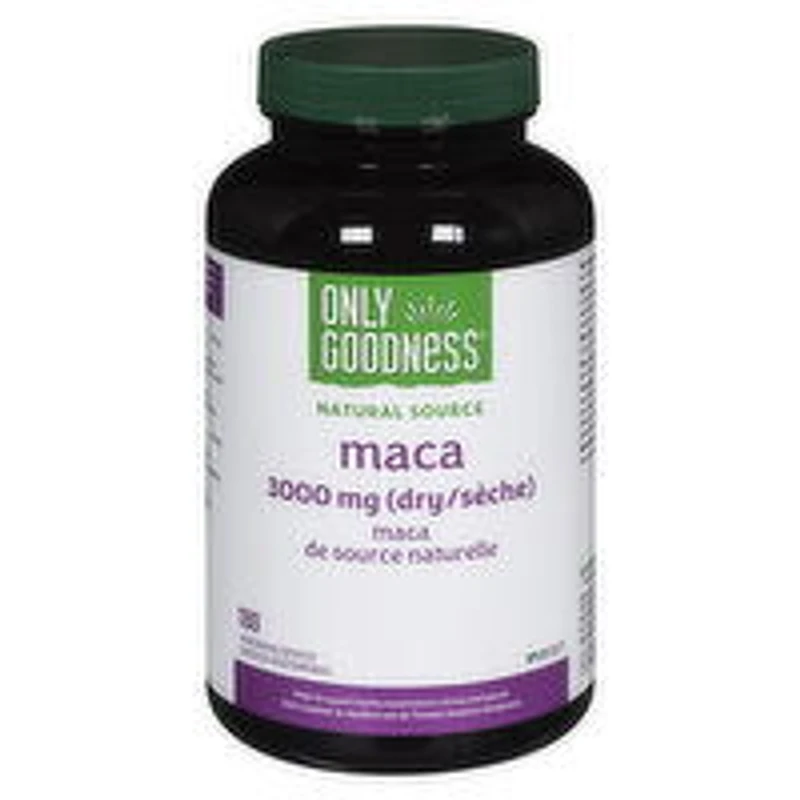 Only Goodness - Maca Capsules 3000 mg (dry), 180 Gram