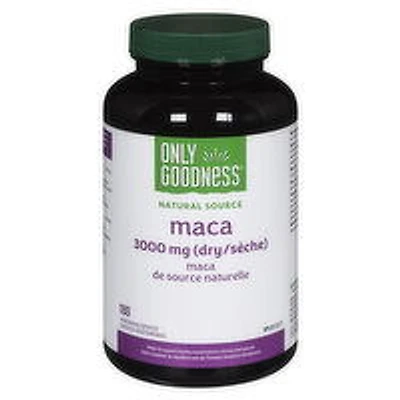 Only Goodness - Maca Capsules 3000 mg (dry), 180 Gram
