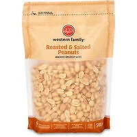 Western Family - Peanuts, Roasted and Salted, 500 Gram
