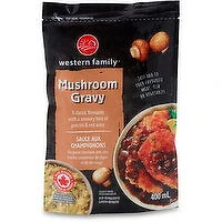 Western Family - Mushroom Gravy Simmer Sauce, 400 Gram