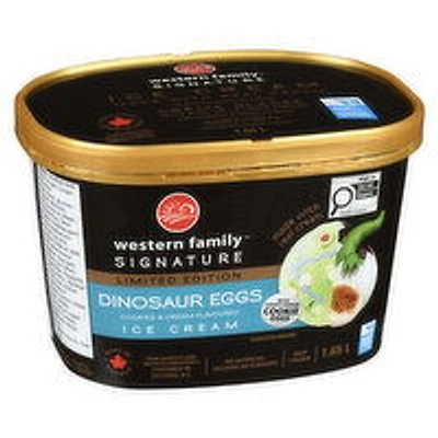 Western Family - Signature Dinosaur Eggs Ice Cream - Limited Edition, 1.65 Litre