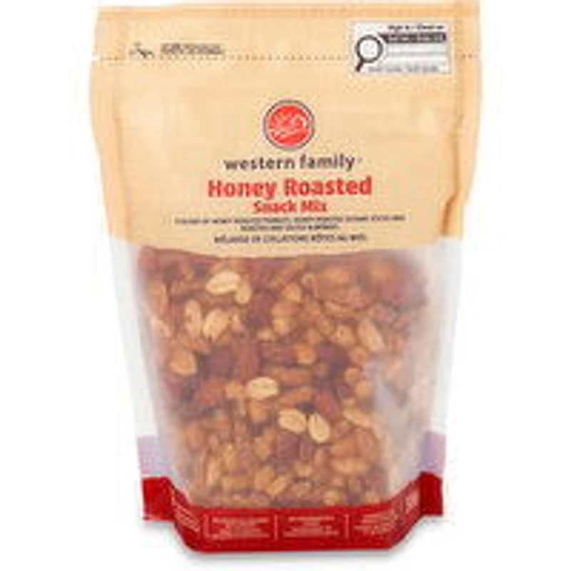 Western Family - Honey Roasted Snack Mix, 500 Gram