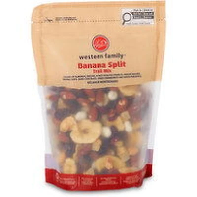 Western Family - Banana Split Trail Mix, 500 Gram