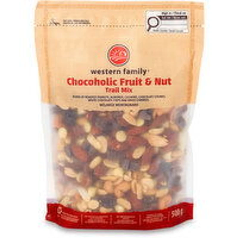 Western Family - Chocoholic Fruit & Nut Mix, 500 Gram