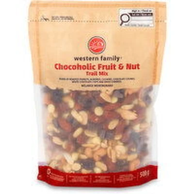 Western Family - Chocoholic Fruit & Nut Mix, 500 Gram
