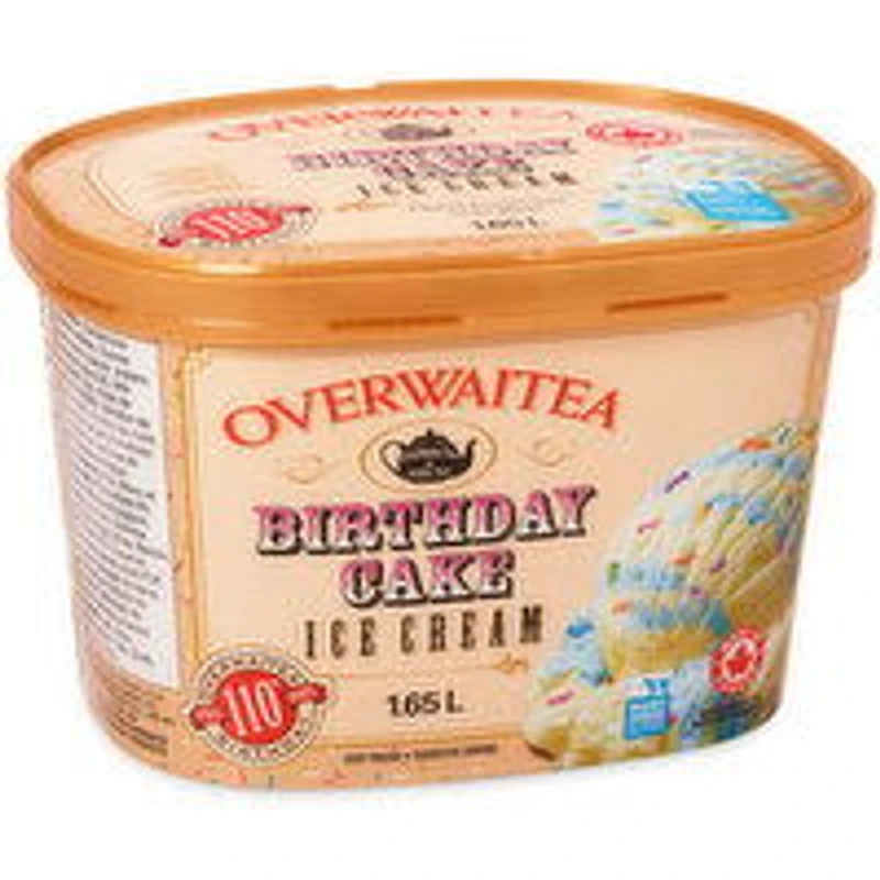 Overwaitea - Birthday Cake Ice Cream, 1.65 Litre