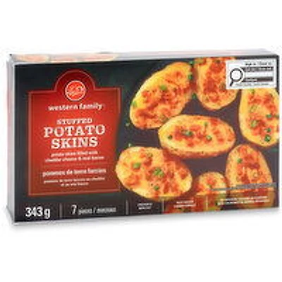 Western Family - Double Stuffed Potato Skins, 343 Gram