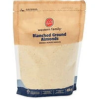 Western Family - Almonds Blanched Ground, 400 Gram