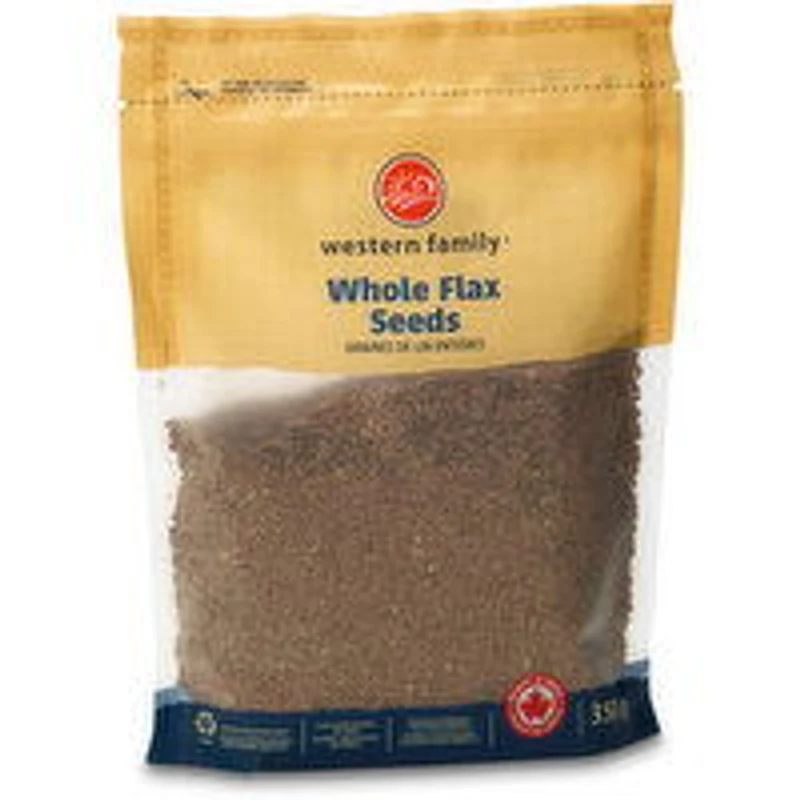 Western Family - Flax Seeds, 350 Gram