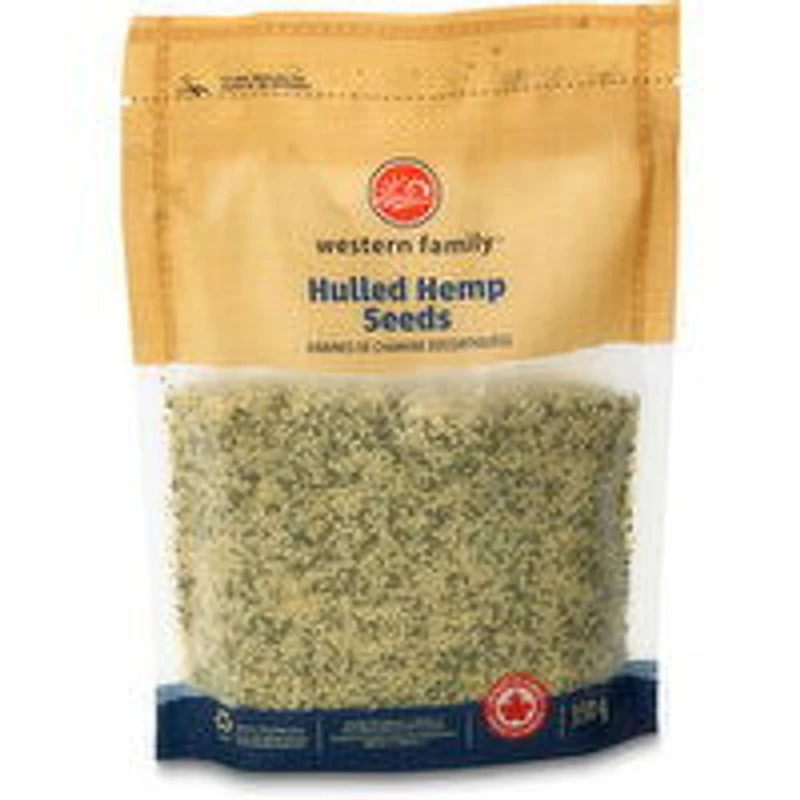 Western Family - Hulled Hemp Seeds, 350 Gram