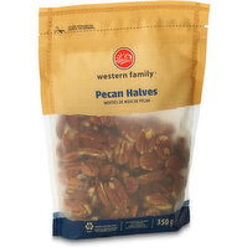 Western Family - Pecan Halves, 350 Gram