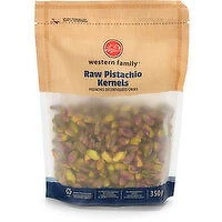 Western Family - Raw Pistachio Kernels, 350 Gram