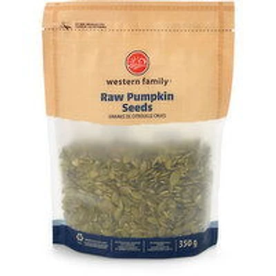 Western Family - Raw Pumpkin Seeds, 350 Gram