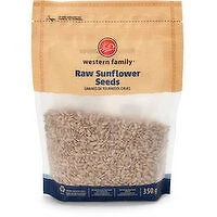 Western Family - Sunflower Seeds Raw, 350 Gram