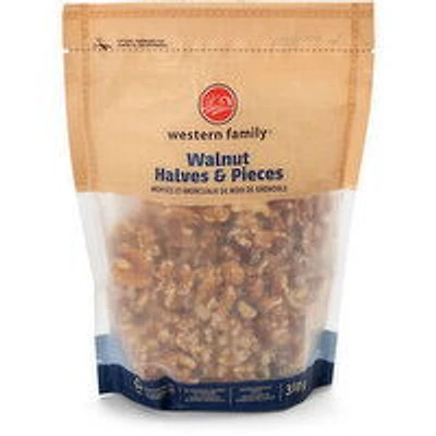 Western Family - Walnut Halves & Pieces, 350 Gram