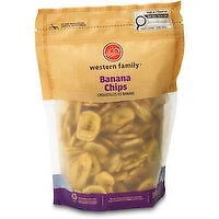 Western Family - Banana Chips, 350 Gram