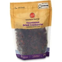 Western Family - Cranberries Dried, 500 Gram