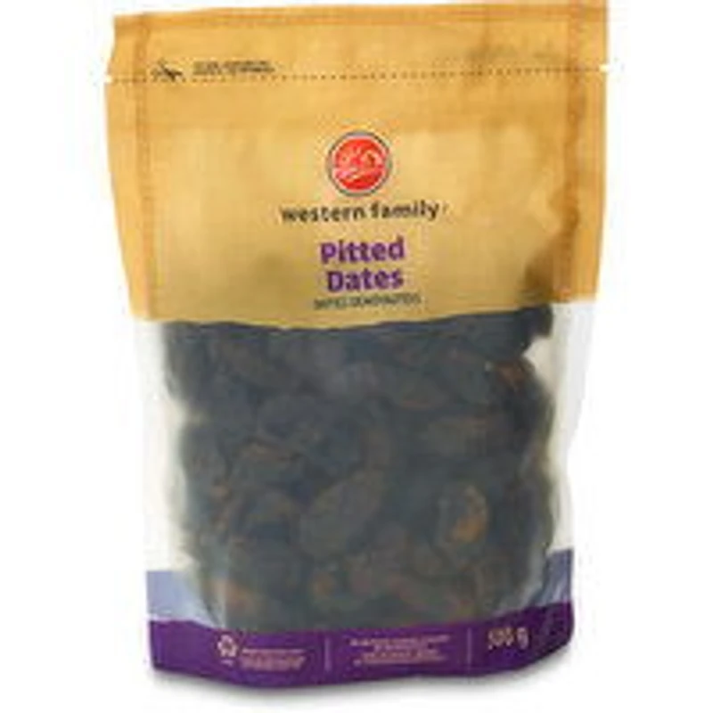 Western Family - Dates Pitted, 500 Gram