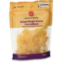 Western Family - Ginger Pieces Crystallized, 350 Gram