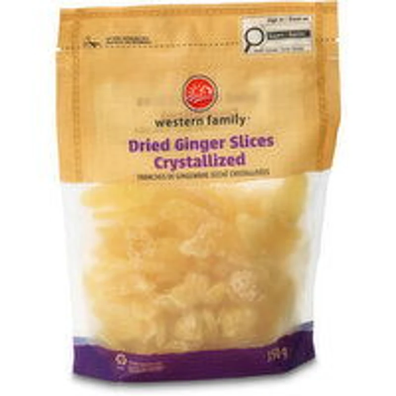 Western Family - Ginger pcs sliced, 350 Gram