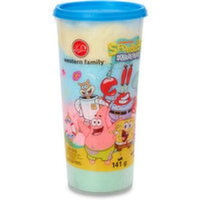 Western Family - Cotton Candy Sponge Bob, Sweet & Sour Pineapple, Sweet Blueberry, Sweet Vanilla, Sweet & Sour Apple, 141 Gram