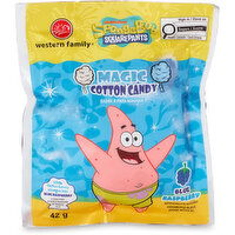 Western Family - Magic Mystery Cotton Candy, Sweet Raspberry, 42 Gram