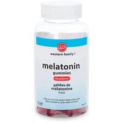 Western Family - Melatonin Gummies, 150 Each