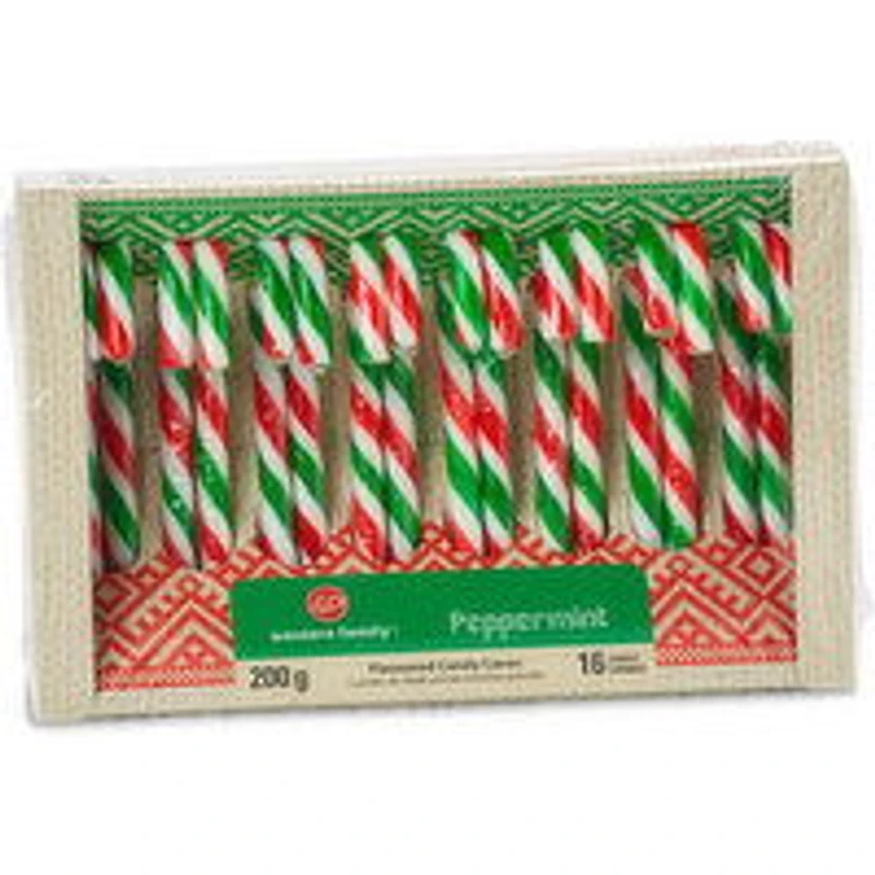 Western Family - Peppermint Candy Canes, 16 Pack, 200 Gram