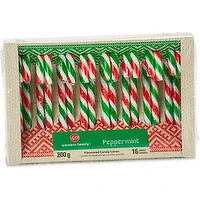 Western Family - Peppermint Candy Canes, 16 Pack, 200 Gram