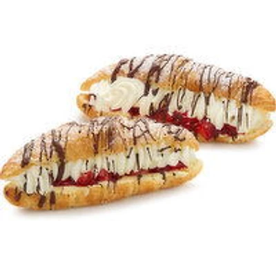 Bake Shop - Dessert Croissants, Strawberry Chocolate Glaze, 2 Each