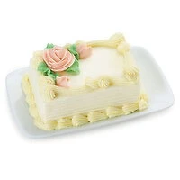 Bake Shop - Frozen White Celebration Cake 4x6, 1 Each