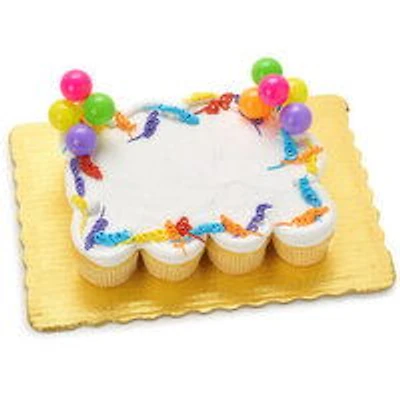 Bake Shop - White Cupcake Cake Butter Cream 12Pc, 1 Each