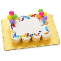 Bake Shop - White Cupcake Cake Butter Cream 12Pc, 1 Each