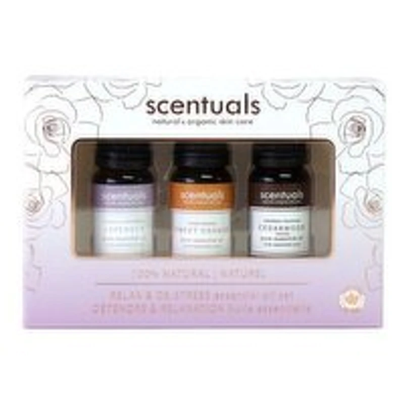 Scentuals - Relax & De-Stress Gift Set, 30 Millilitre