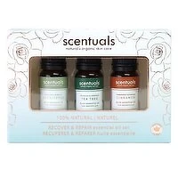 Scentuals - Recover & Repair Essential Oil Gift Set, 3 Each