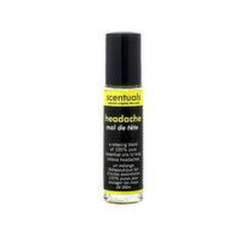 Scentuals - Aromatherapy Roll On, Headache, 9 Millilitre