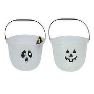 Halloween - Glow in the Dark Pail 8in, 1 Each