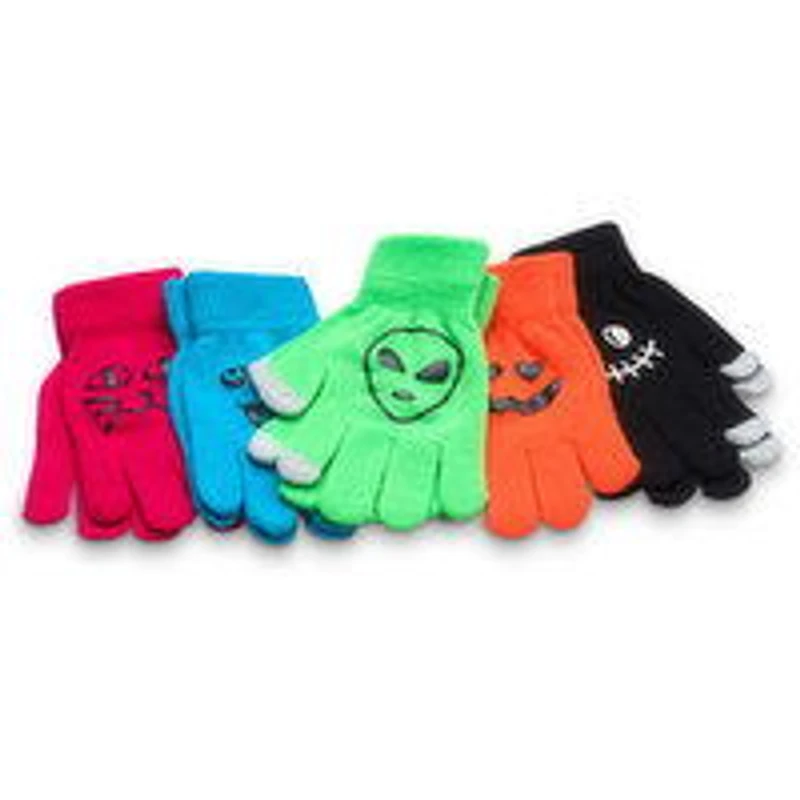 Halloween - Kids Touch Screen Gloves, 1 Each