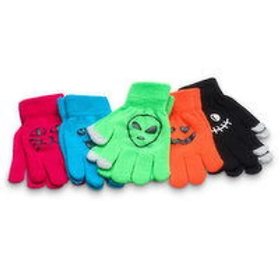 Halloween - Kids Touch Screen Gloves, 1 Each