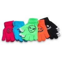 Halloween - Kids Touch Screen Gloves, 1 Each