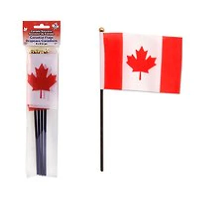 Canada - Canada Souvenir Flag 4Pk, 4 Each