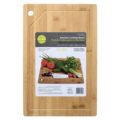 L Gourmet - Bamboo Cutting Board 10x15, 1 Each