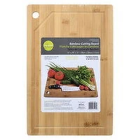 L Gourmet - Bamboo Cutting Board 10x15, 1 Each