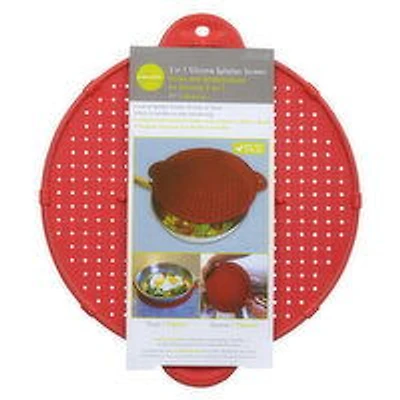 L Gourmet - 3 in 1 Silicone Splatter Screen, 1 Each