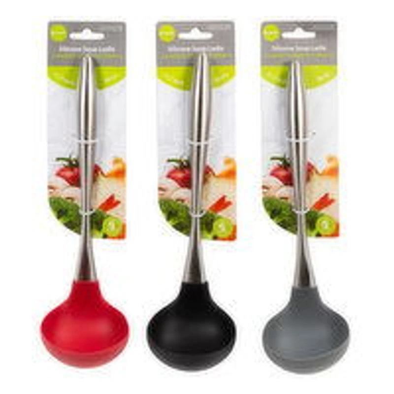 L Gourmet - Silicon Soup Ladle, 1 Each