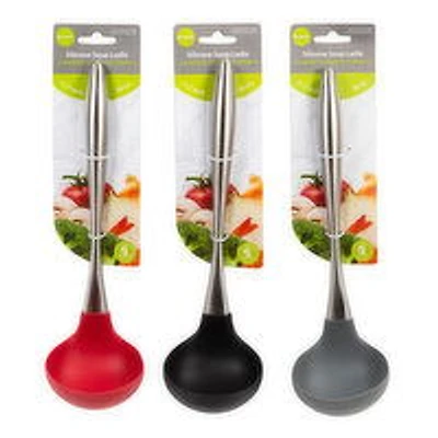 L Gourmet - Silicon Soup Ladle, 1 Each