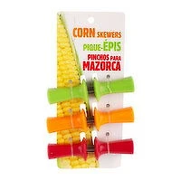 Luciano Gourmet - Corn Holder 6 Piece, 1 Each