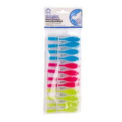 Home Essentials - Clothes Pins 12Piece, 1 Each